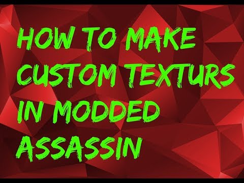 Roblox How To Add Custom Textures Into Modded Assassin - roblox how to add custom textures into modded assassin