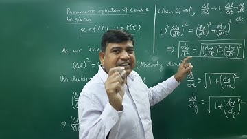 B.Sc.Part-I: Differential  Calculus( Derivative of Arc length:02)