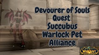 WoW Classic Devourer of Souls (1716) (Succubus Warlock Pet Quest) Alliance
