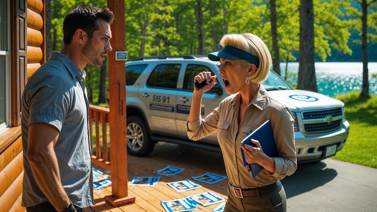 HOA Karen Calls 911 When I Return Early From My Trip, Found Her Advertising My Lake Cabin Online