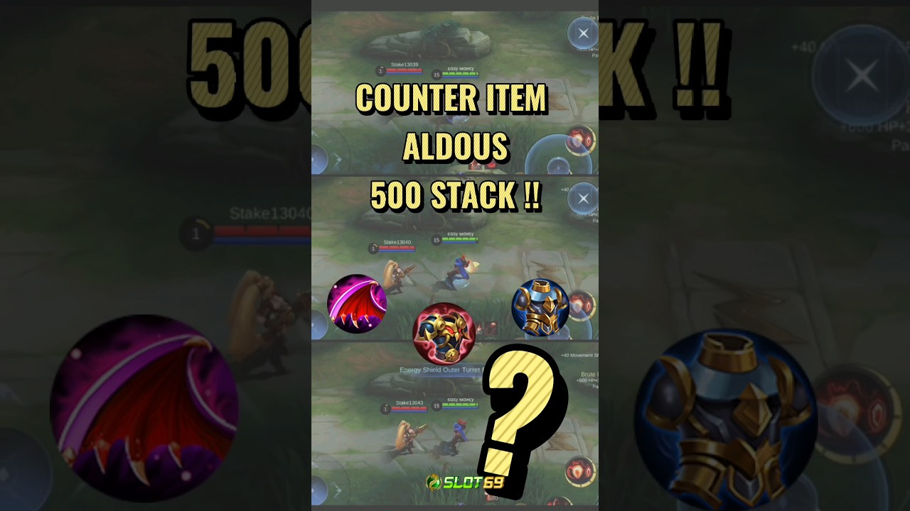 COUNTER ITEM ALDOUS 500 STACK !! 