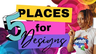Top Five Places to Get Sublimation and Craft Designs 🎨