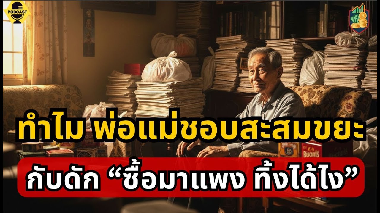 ทำไมพ่อแม่ชอบสะสมขยะ? (Hoarding) vs ลูกหลาน Minimalist: รอยแผลจากยุคขัดสน (Scarcity Trauma)