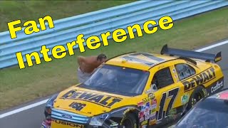 Fan Interference in NASCAR