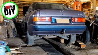 Mercedes-Benz 190E Start After Two Years Of Sitting