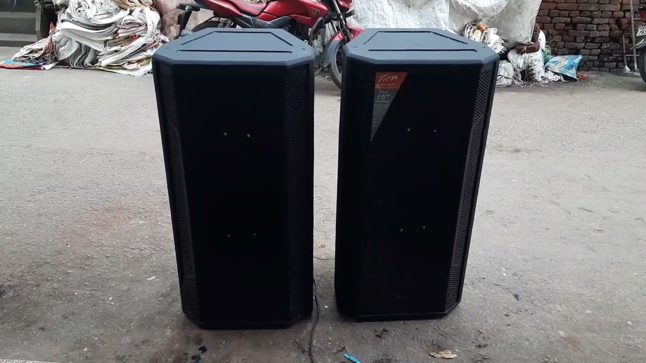 2x15 | 2x18 HEAVY SOUND CHECK | whatsapp-6202726981 | 