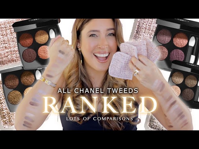 CHANEL TWEED EYESHADOWS COMPARISON GUIDE (Fall 2022)