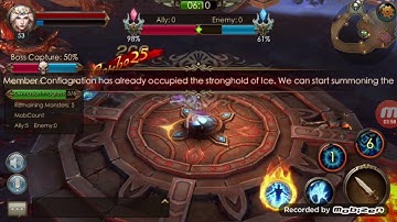 Legacy of Discord: Furious Wings Fireice Field Gameplay