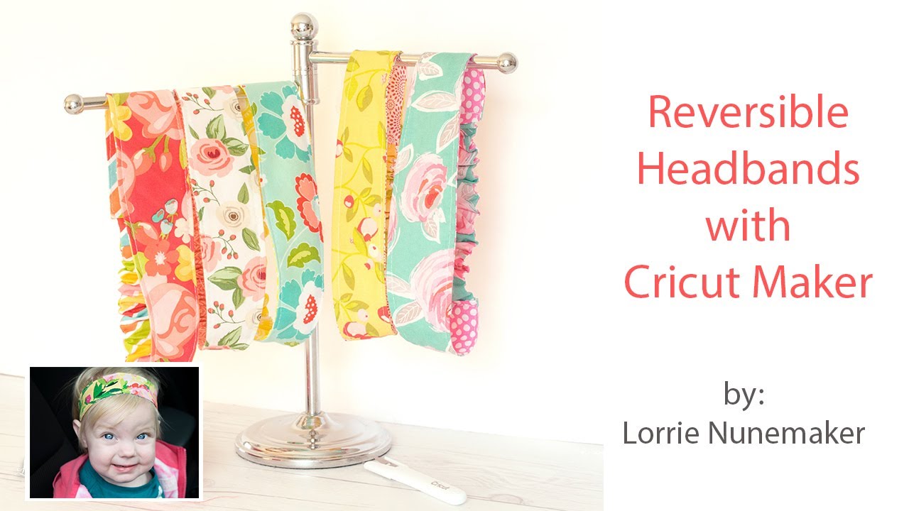 Download Reversible Headbands with Cricut Maker (Free SVG Pattern included) - YouTube