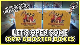 Let's Open Some OP17 Booster Boxes!