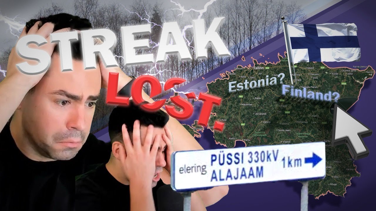 The moment I lost my 500 Country Streak in GeoGuessr