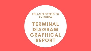 Terminal Diagram Graphical Report | EPLAN Electric P8