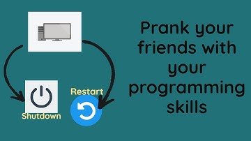 Shutdown computer using python || Restart computer