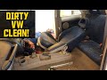 Cleaning a really dirty Volkswagen!
