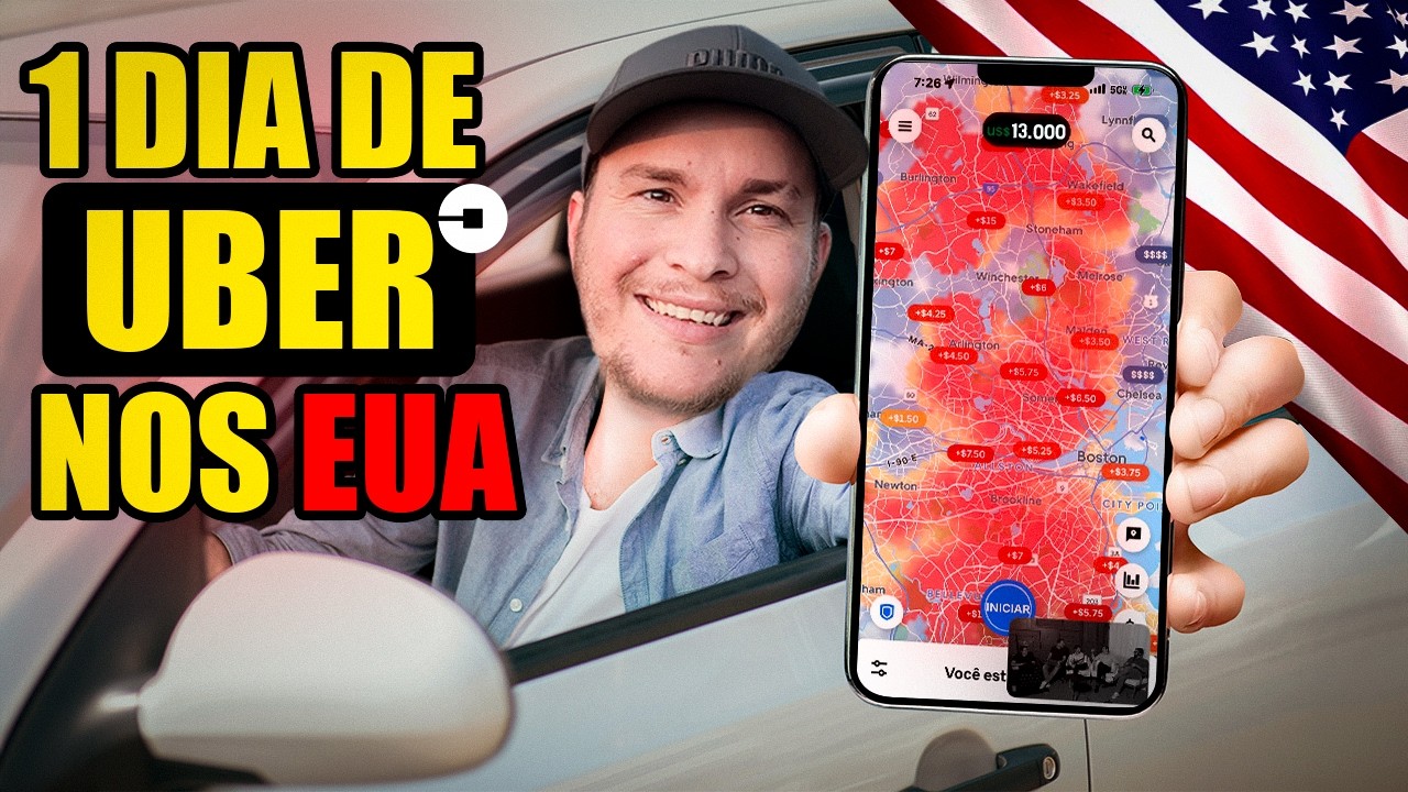UBER INCRIVEL TUDO ISSO EM UM DIA ESTADOS UNIDOS