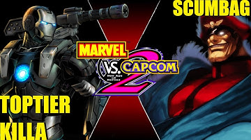 MvC2 Mvci Umvc3 TOPTIERKILLA vs SCUMBAG (Fightcade) pt 1
