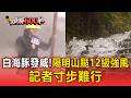 白海豚發威！陽明山颳最大風速12級強風 記者寸步難行【頭條600秒】