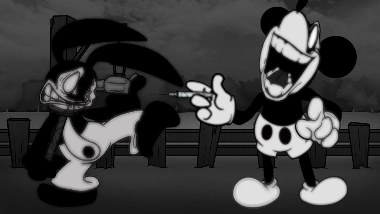 【FNF】Untold loneliness Ragnaros but Oswald and Mickey Mouse sings it