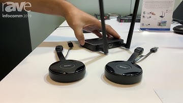 InfoComm 2019: J-Tech Digital Demos the Zenty ZT-W51 Wireless Presentation System