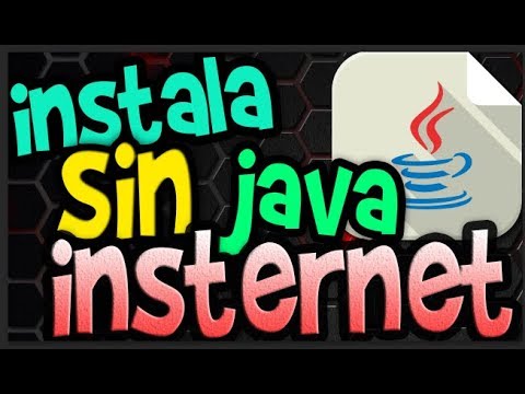 Video: ¿Cómo instalo Java sin Internet?