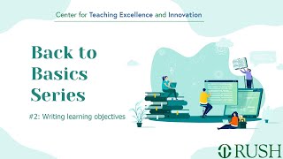Back to Basics #2: Writing learning objectives
