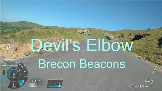 Devil's Elbow Climb in Brecon Beacons, Wales