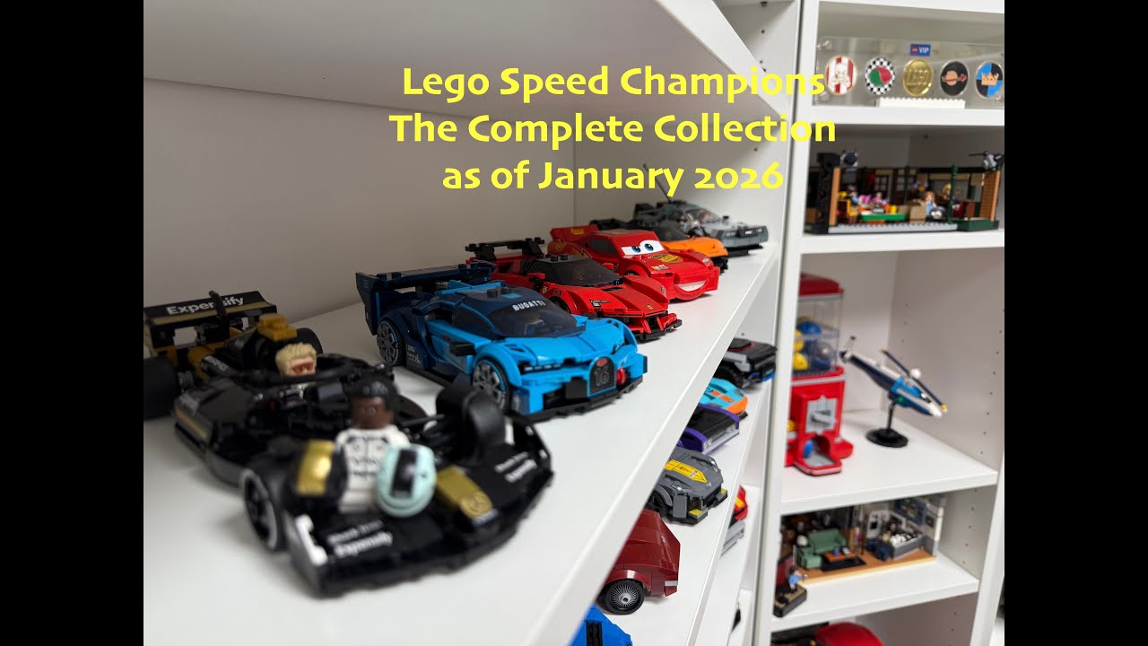 Lego Speed Champions - The Complete Collection as of Jan 2026