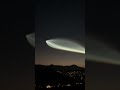 SpaceX Falcon 9 rocket, in the skies over Arizona