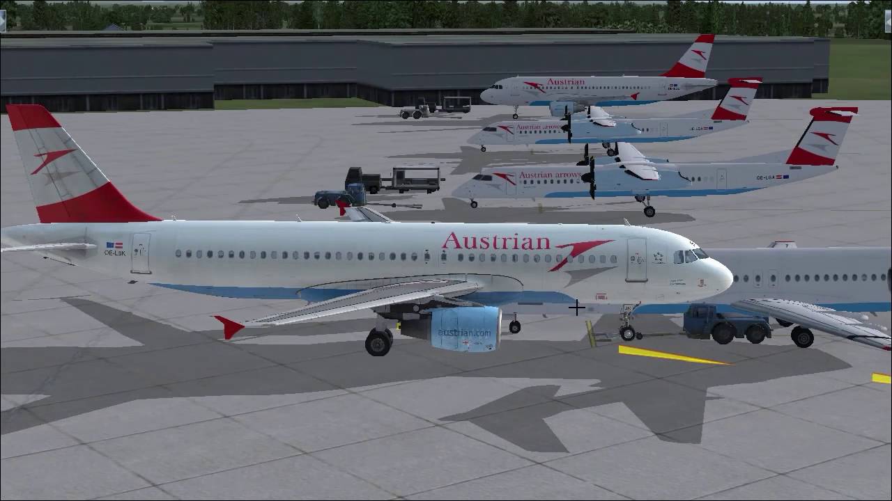 Aerosoft Airbus A320 Austrian Vienna Palma de Mallorca