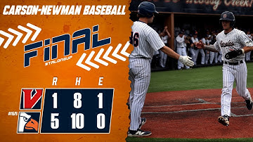 Carson-Newman Baseball 2025: C-N 5, UVA Wise 1 Highlights 3-29-25