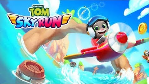 Talking Tom Sky Run PART 1 Gameplay Walkthrough - iOS / Android