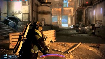 Mass effect 3 demo multiplayer Vanguard gameplay - Firebase ghost