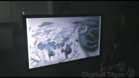 Multi-touch demo for telecom product