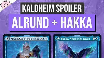 Alrund, God of the Cosmos / Hakka Whispering Raven | Kaldheim Spoiler | MTG | Commander | Quick Take