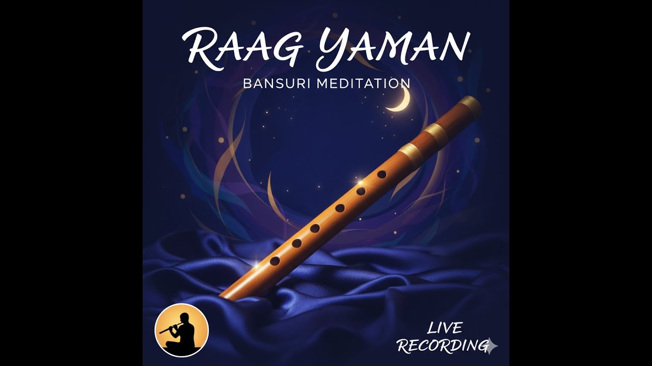 Bansuri Flute Meditation | Raag Yaman Raga | Deep Relaxation Music ...