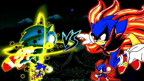Sonic Chaos V4 JVL OP (all form) VS Sonic Baryon Mode V2 OP in Jump Force Mugen