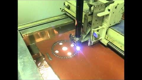 CNC plasma cutting sprockets