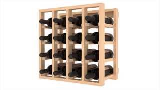 This tutorial video will provide instructions of how to assemble a Wine Racks America Lattice Stacking Cubicle.
