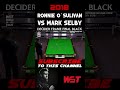 Ronnie O'Sullivan Stunning Clearance #ronnieosullivan #selby #snooker #wst #shorts #snookermoments