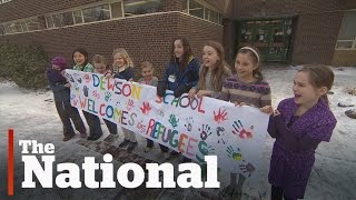 Refugee family's first days in Canada