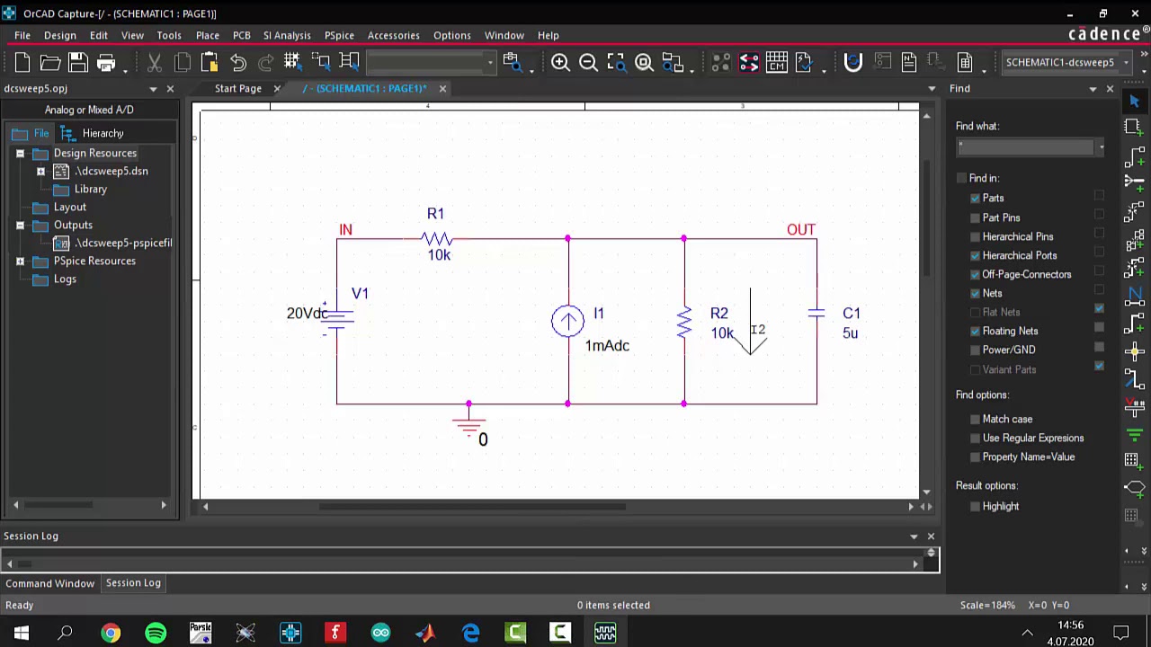LESSON 2: Dc Sweep Analysis #dc#sweep#analysis#electronics#pspice# ...
