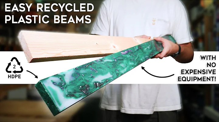 How to Make Recycled BEAMS from Plastic Waste at Home - DayDayNews