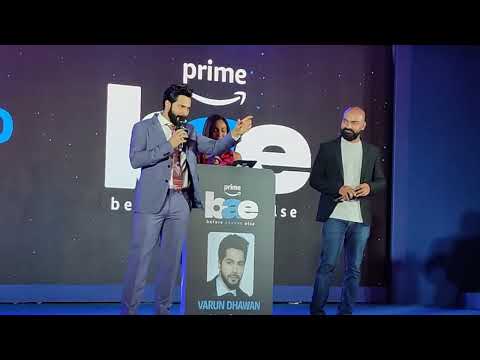 Varun Dhawan Talking