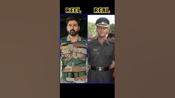 Amaran movie reel vs real characters. #amaran #sivakarthikeyan #shorts #trending #youtubeshorts