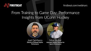 From Training to Game Day: Performance Insights from UConn Ice Hockey | NCAA Firstbeat Webinar