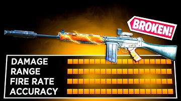 The 1 SHOT FAL  TRY THIS CLASS! better THAN MP5 OR ANY SMG (Modern Warfare Warzone)