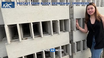 ARC PRECAST WALL FORMBLOCKS
