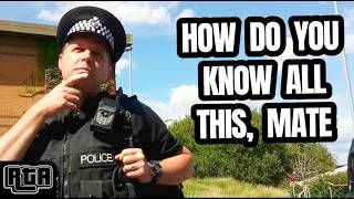 This Auditor Gives A UK Cop The HARDEST SCHOOLING Of His Career!