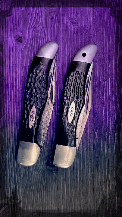 Old Case XX Hunter - Pocket Knife Duo 1970's