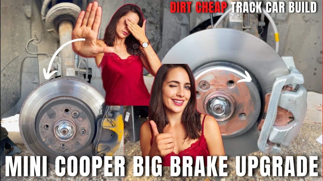 Mini Cooper S Big Brake Kit Fitting R56 brakes on a R53 minicooper